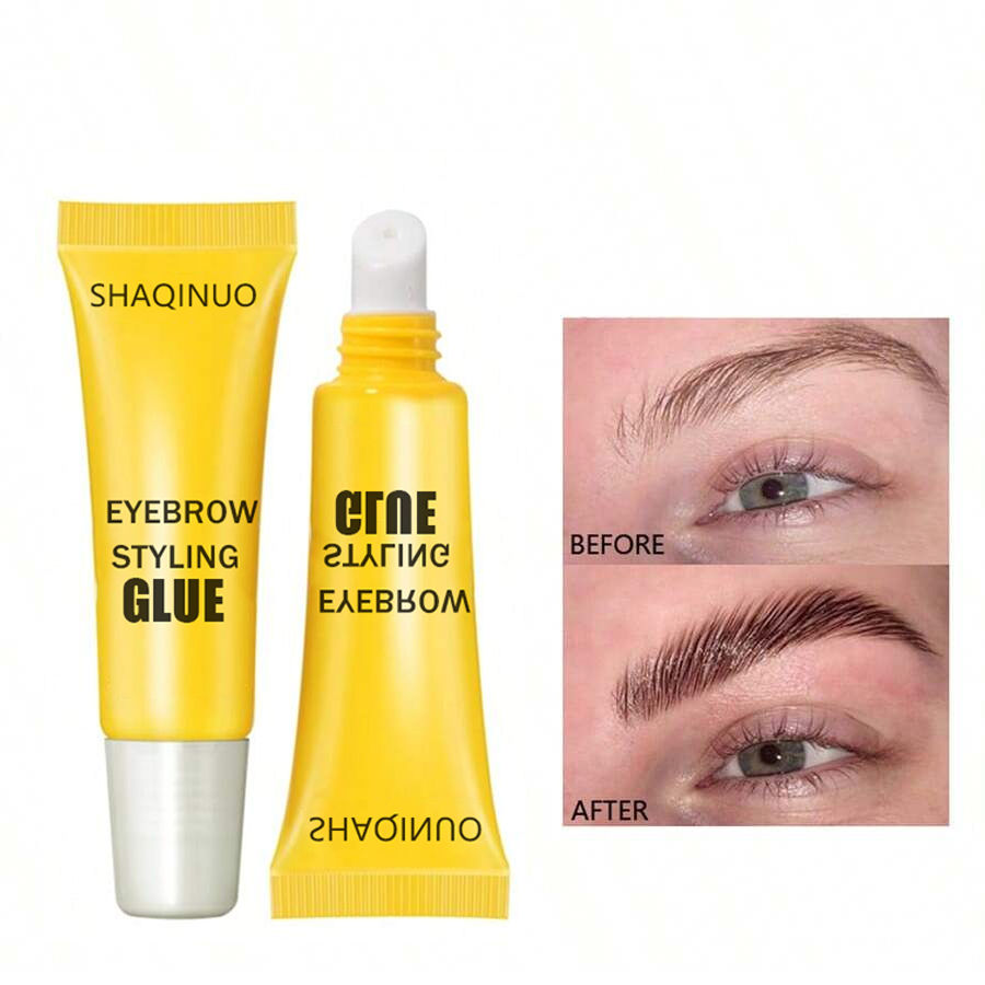Thumbnail: Eyebrow shaping gel Eyebrow shaping cream with brush Wild eyebrow strong shaping