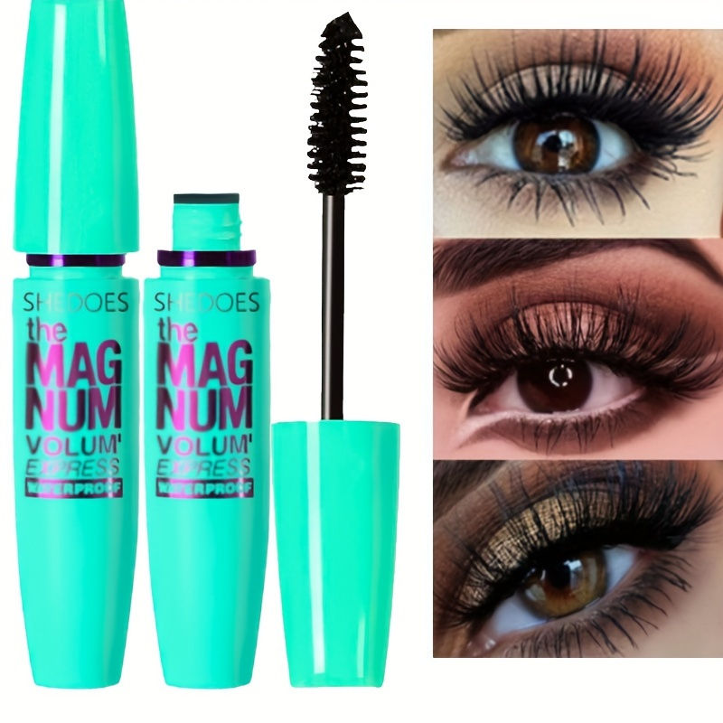 Thumbnail: 4D Black Mascara Thickening, Lengthening, Curling, Waterproof Liquid Fiber Masca