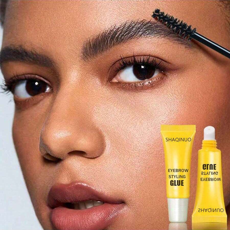 Thumbnail: Eyebrow shaping gel Eyebrow shaping cream with brush Wild eyebrow strong shaping