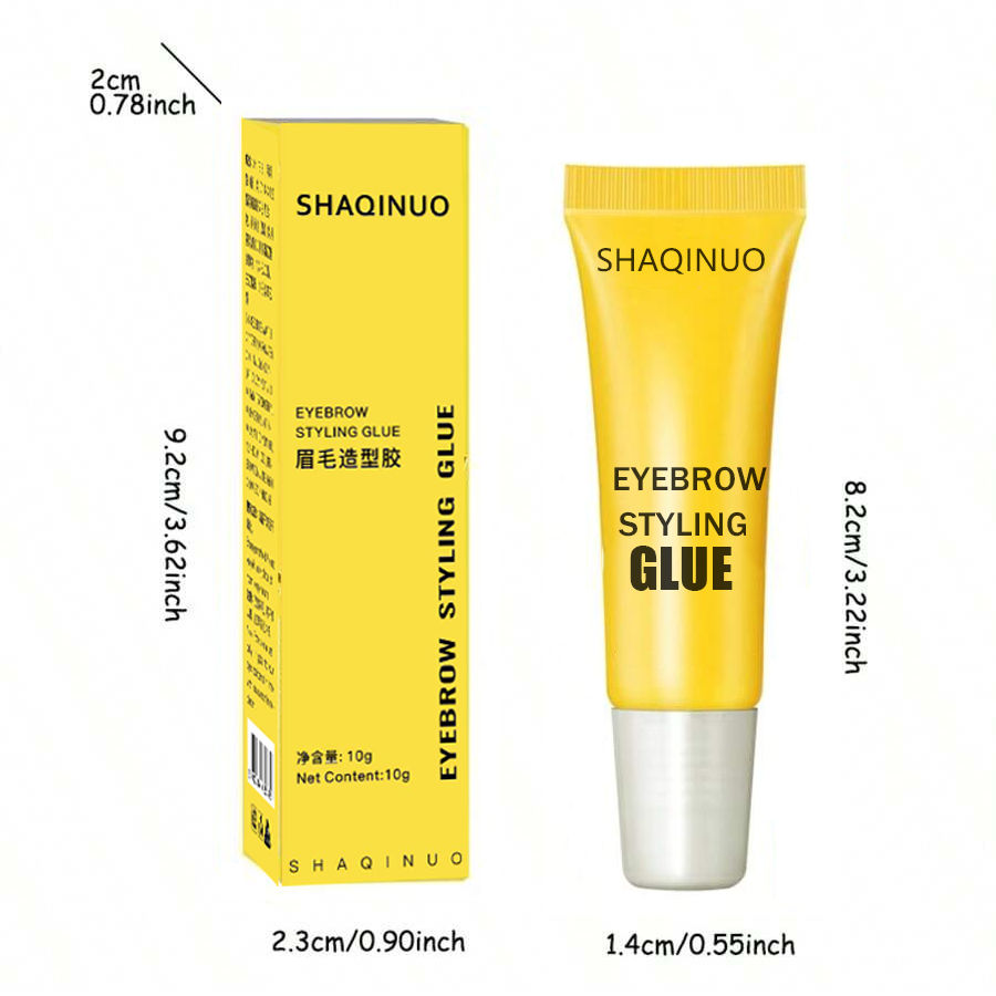 Thumbnail: Eyebrow shaping gel Eyebrow shaping cream with brush Wild eyebrow strong shaping