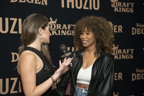 Press interview being coordinated at a premium event