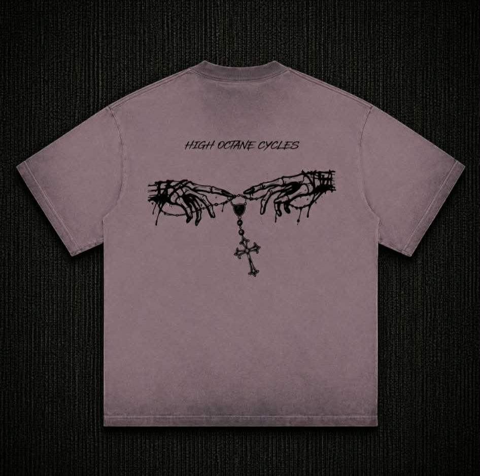 Thumbnail: High Octane Cycles Reverse Dyed Tee