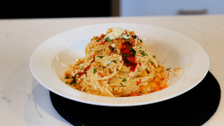 CREAMY Mexican Street Corn  SPAGHETTI