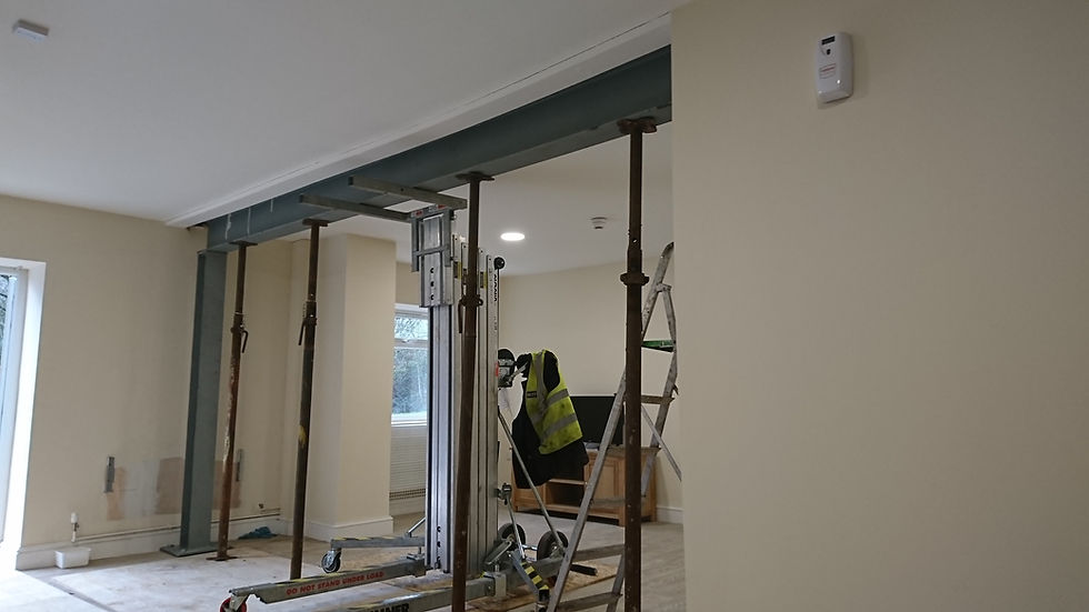 Lintel Installation