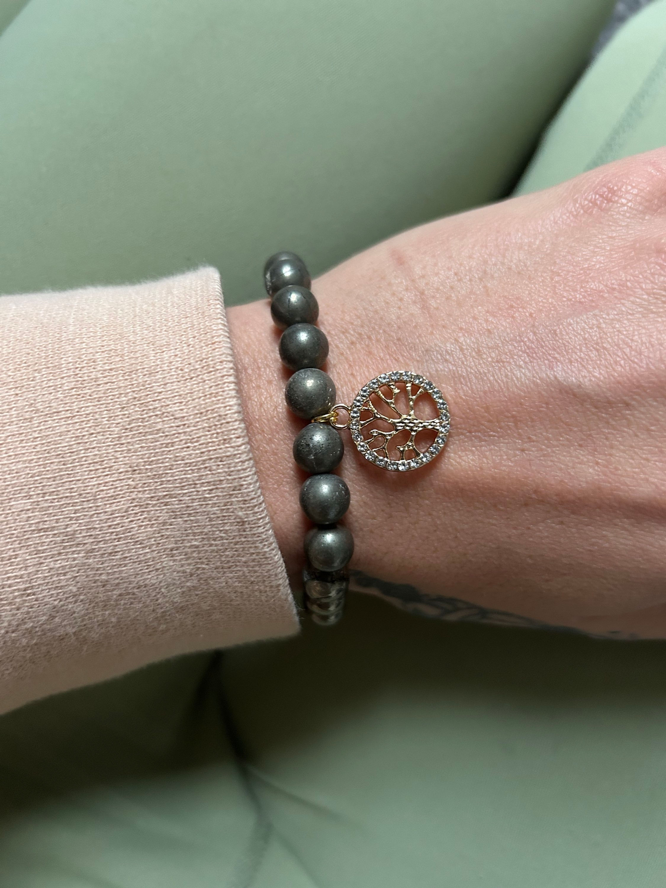 Abundance, Wealth, Warmth & Optimism Pyrite Bracelet