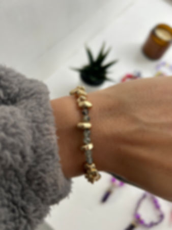 Prehnite Bracelet 