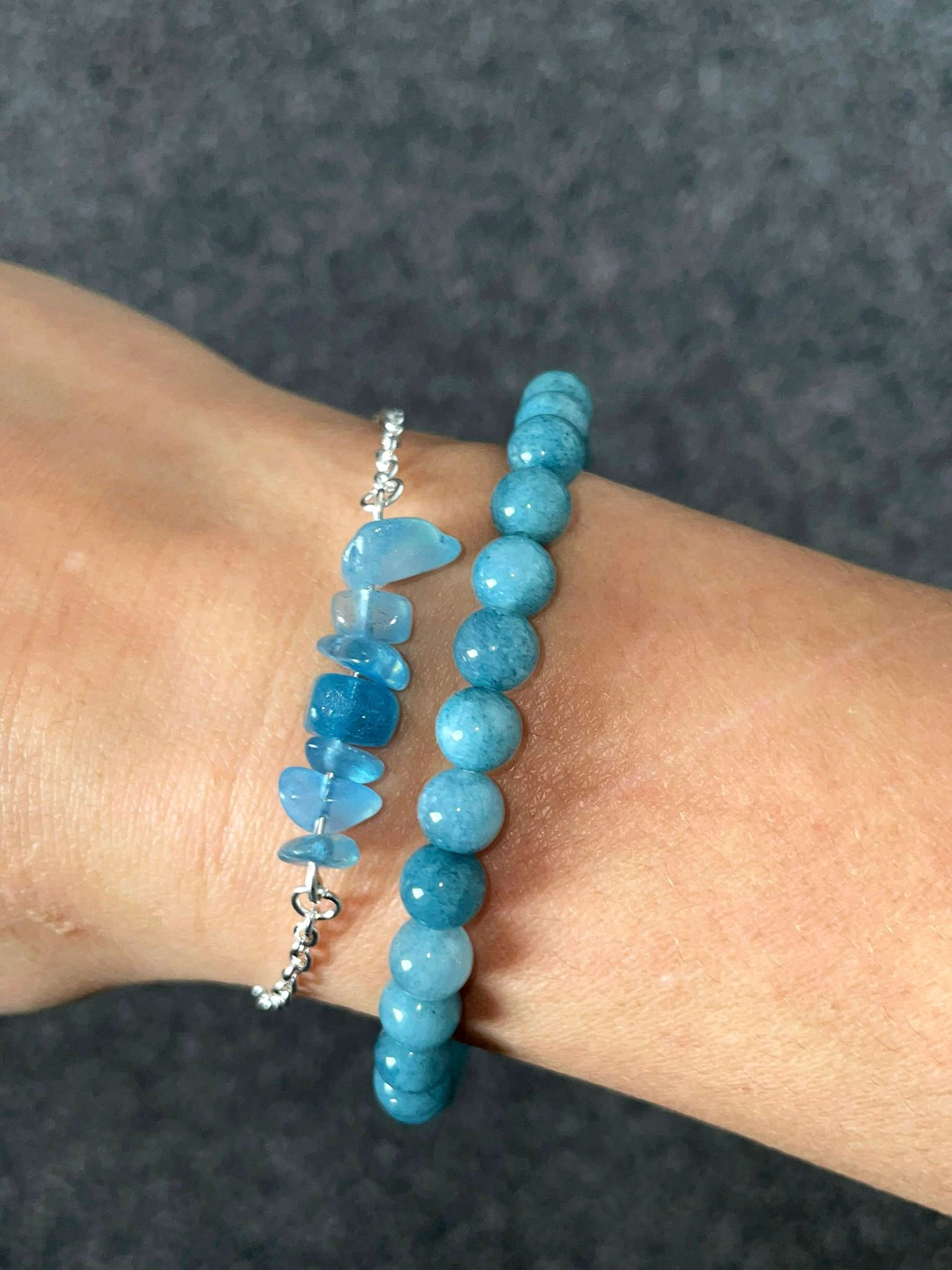 Aquamarine Chain Stack