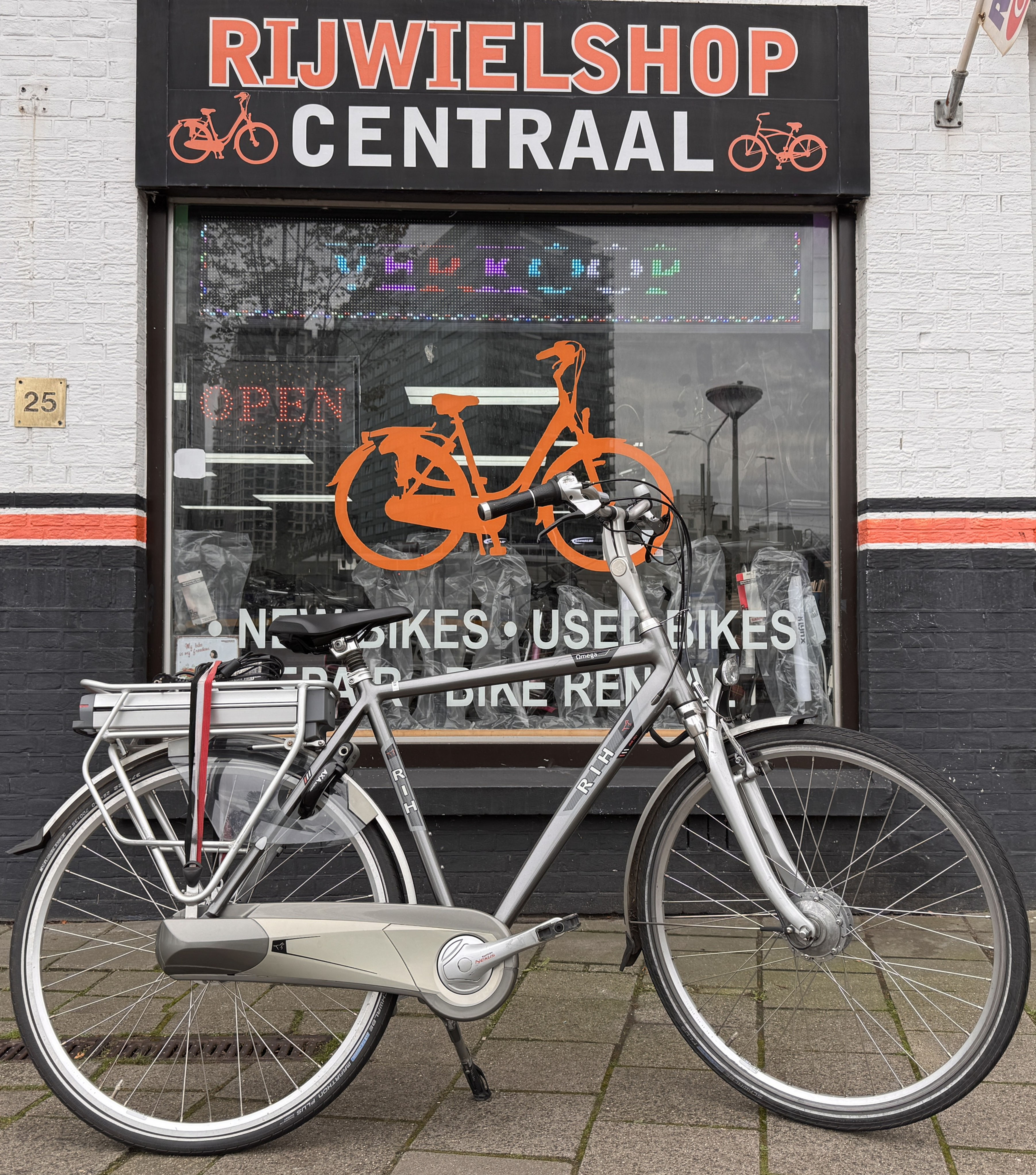 Rih Omega Elektrische Herenfiets