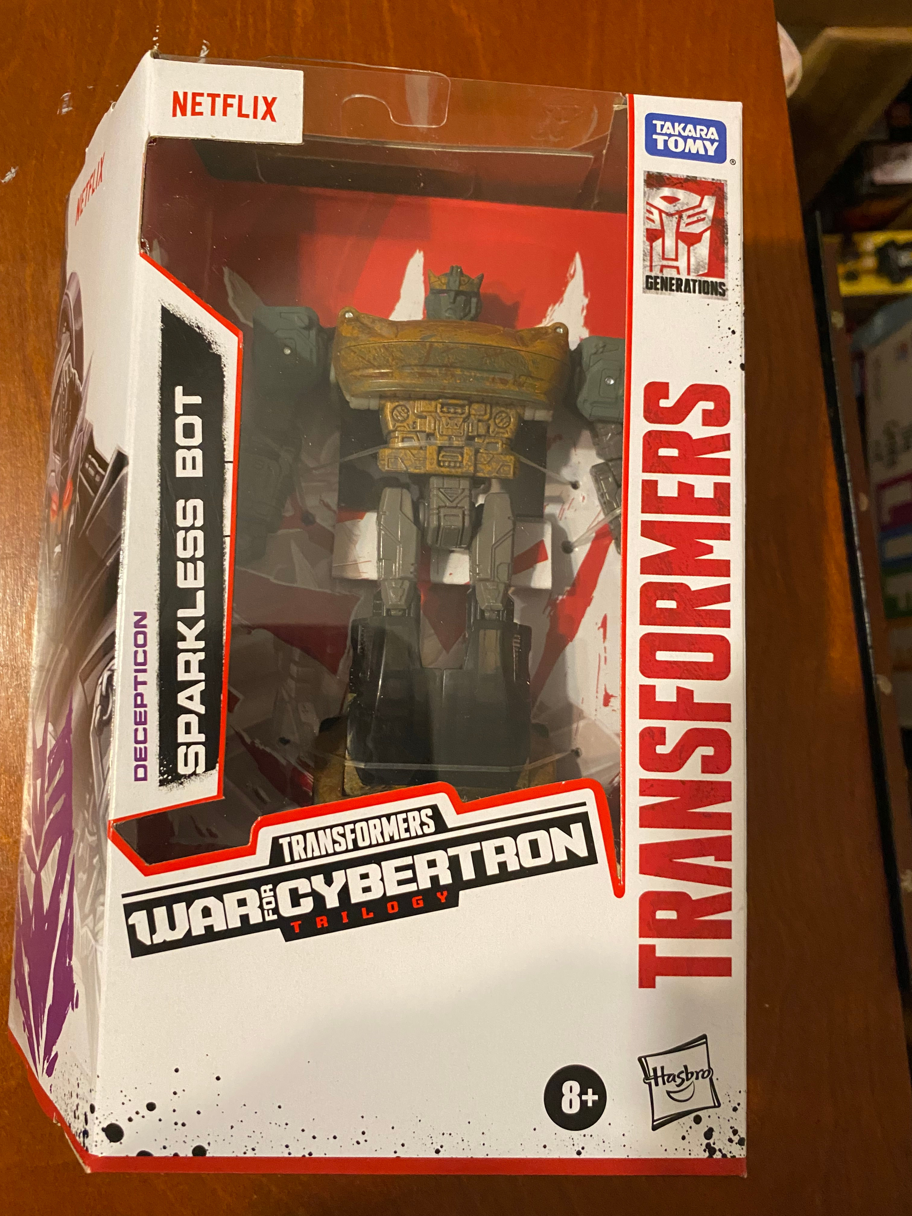 Transformers Toys Generations War for Cybertron Series-Inspired Deluxe Sparkless