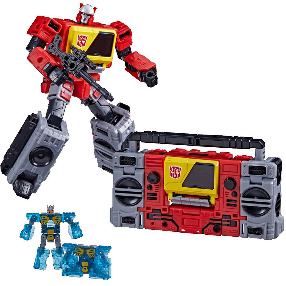 Thumbnail: Transformers War for Cybertron Kingdom Voyager Blaster