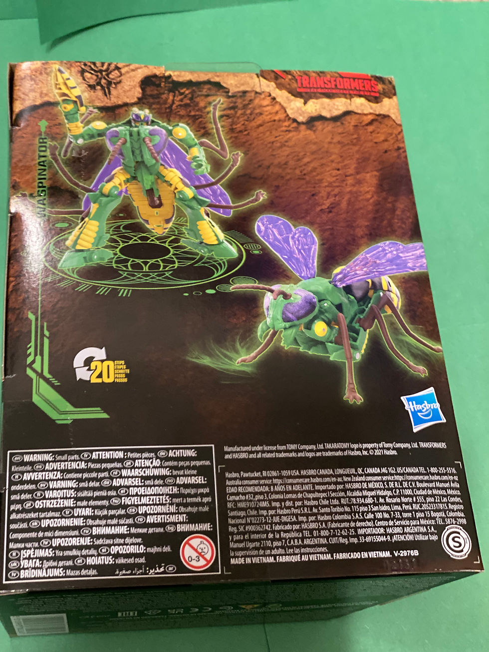 Thumbnail: Transformers Toys Generations War for Cybertron: Kingdom Deluxe WFC-K34 Waspinat