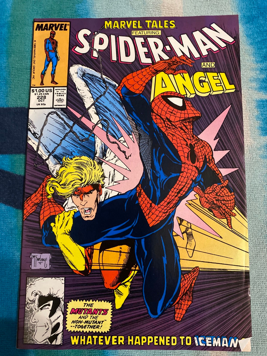 (Used) Marvel Marvel Tales Featuring Spider-Man and Angel Oct 89’ #228