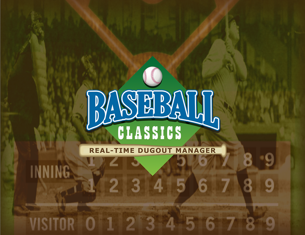 RealTime Dugout Manager Baseball Classics