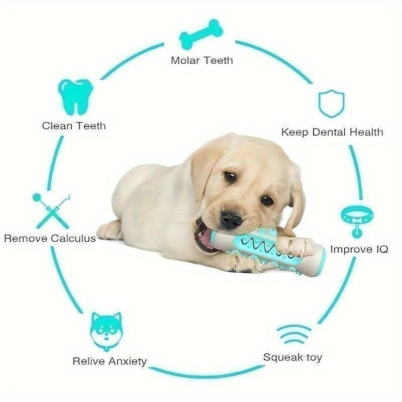 Miniatura: Brinquedo Dental Para Cachorro Elimina Mau Hálito Remove Placa Petisco Anti Est