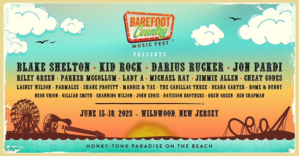 The Barefoot Country Music Fest 2023