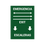 Miniatura: Dos señales verdes de emergencia: una con la palabra "SALIDA" y otra con flechas hacia salida y escaleras, etiquetada como "E
