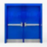 Puerta contra incendios del centro de datos 03