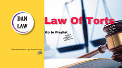 Laws of Torts