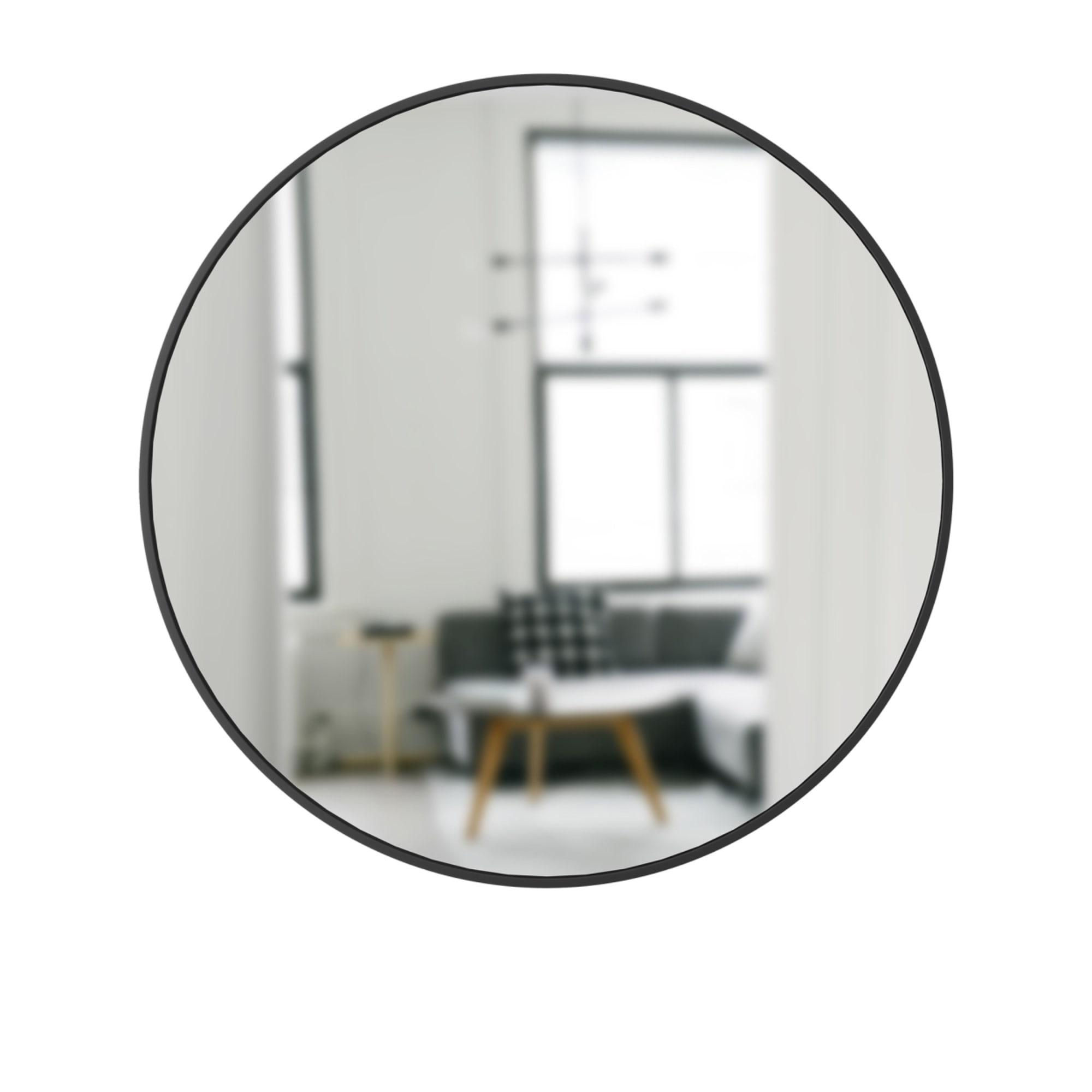 Umbra Hub 94 cm Round Mirror - Black