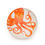 Thumbnail: Fabbro Ceramiche Supper Bowls Set of 4 Octopus Orange