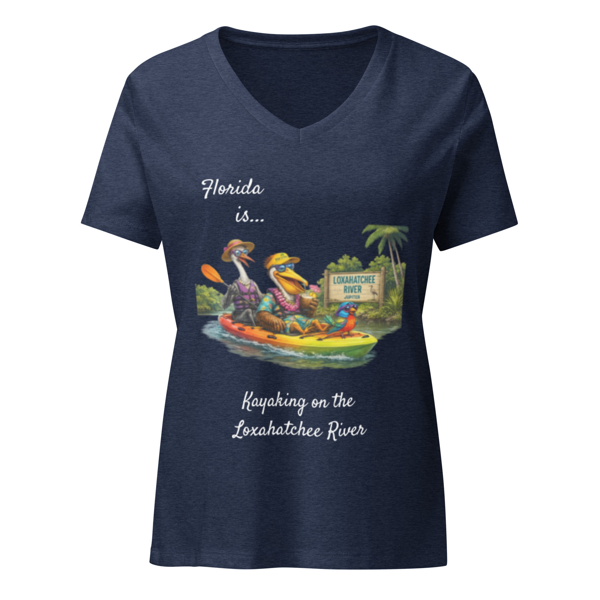 tee shirt v neck Loxahatchee