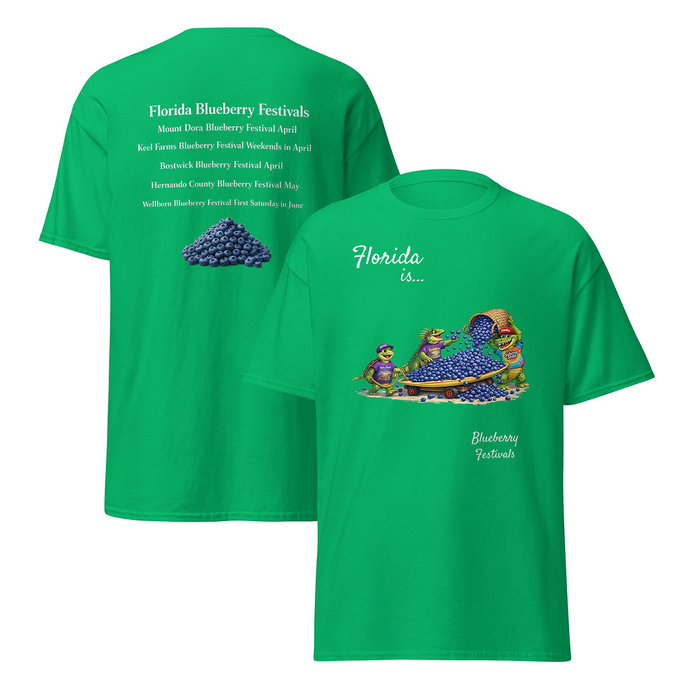 Thumbnail: tee shirt blueberry festival