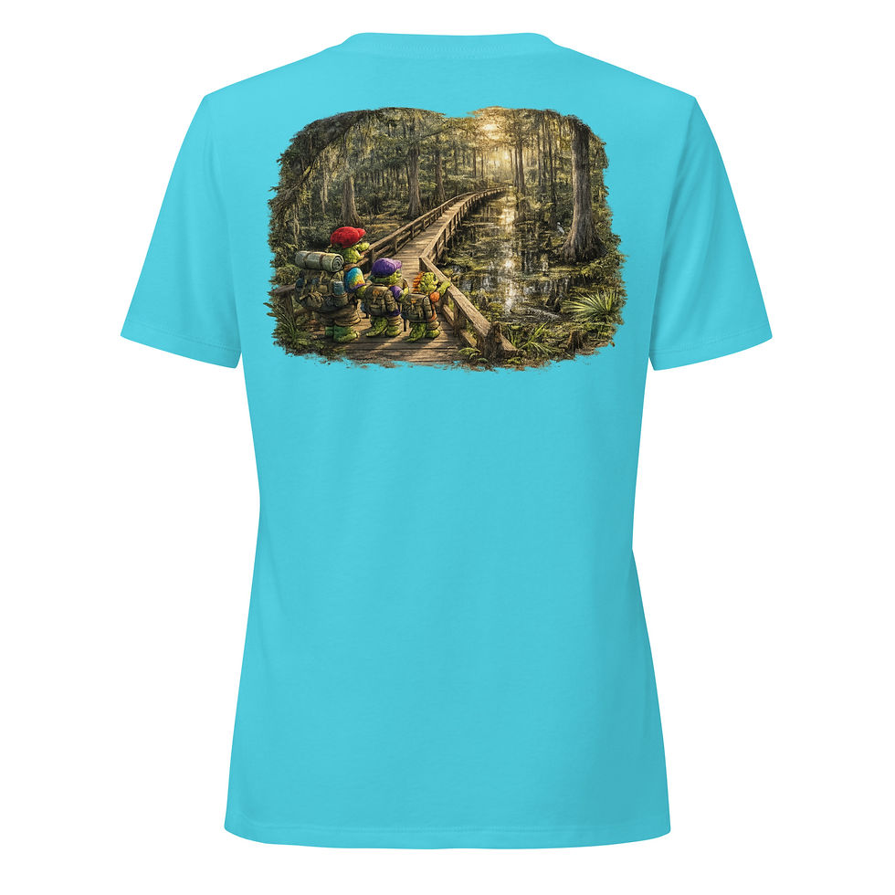 Thumbnail: Tee Shirt V Neck 6 Mile Cypress