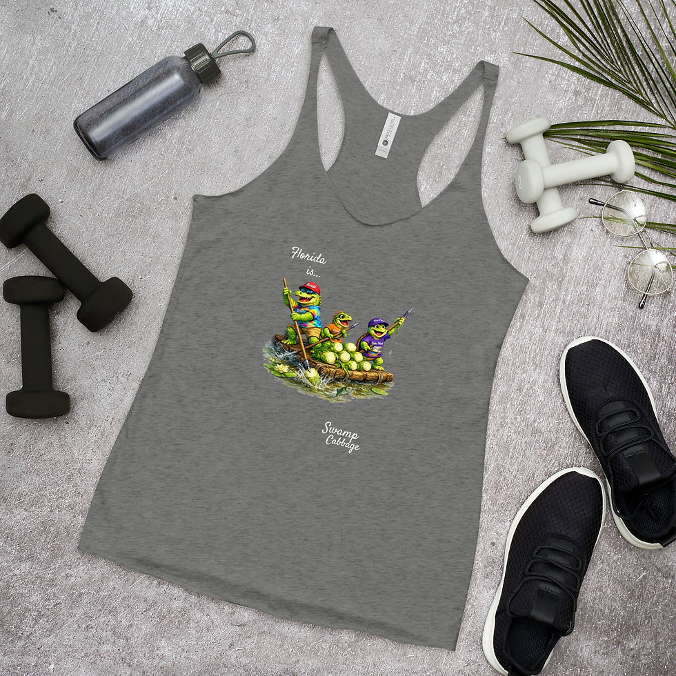 Thumbnail: racerback tank swamp cabbage