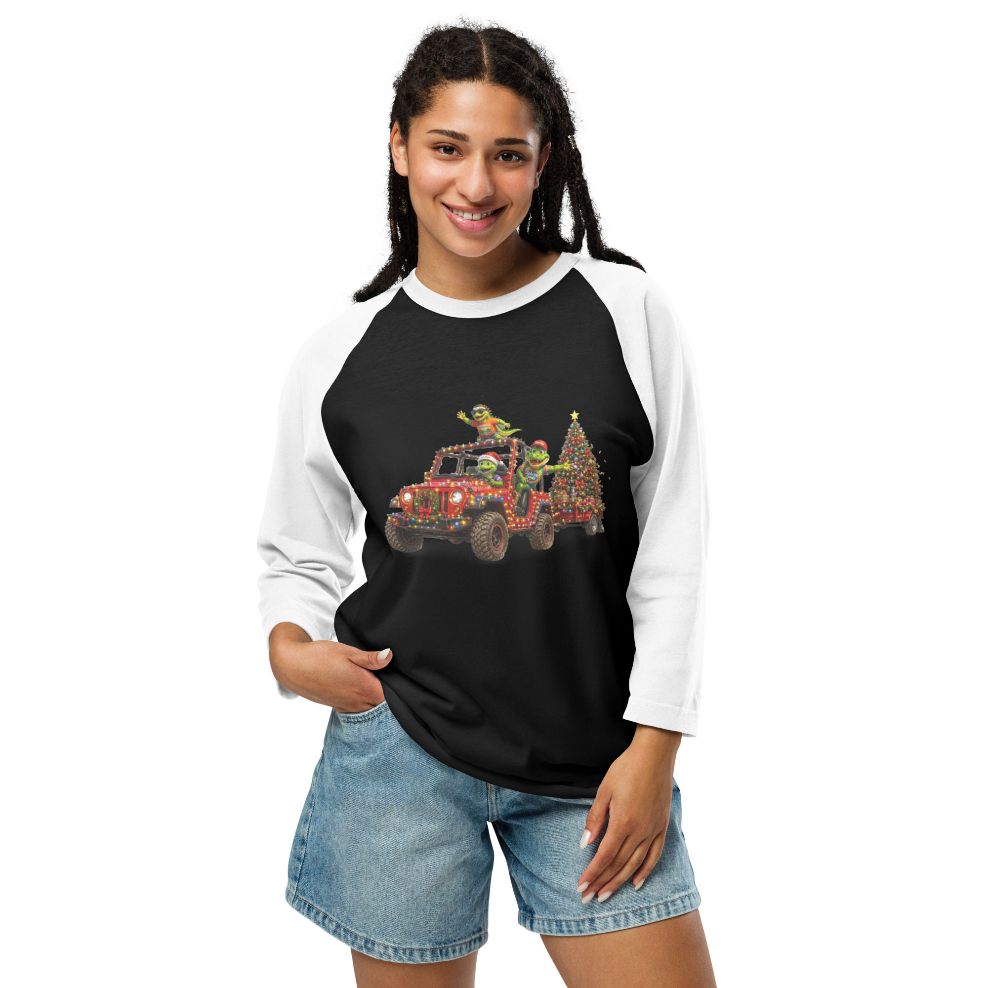 tee shirt 3/4 sleeve christmas joop