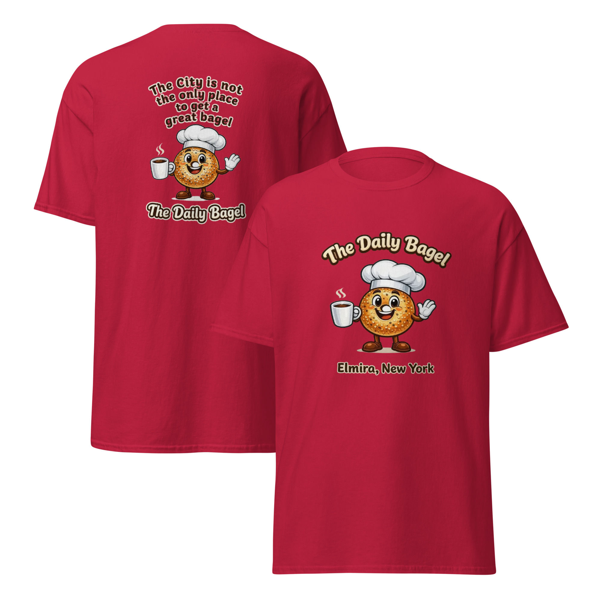 tee shirt Daily bagel