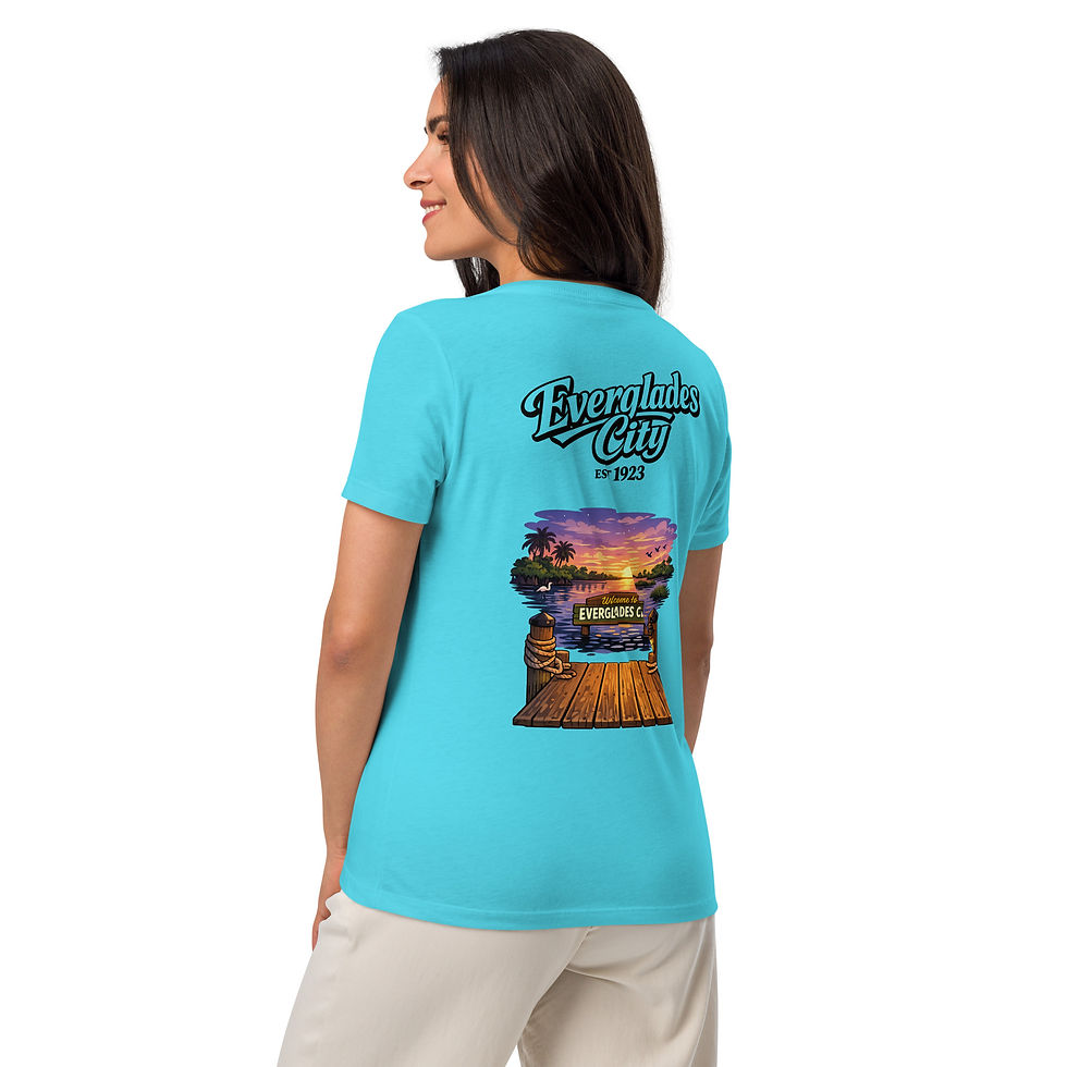 Thumbnail: tee short v neck everglade city