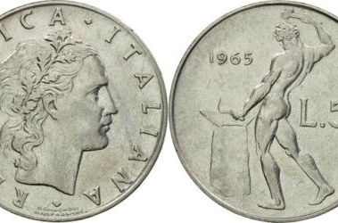 L’UOMO SULLA LUNA E LA MONETA DA 50 LIRE