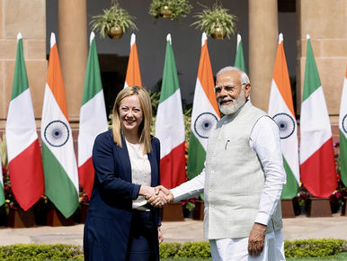 UN PATTO TRA ITALIA E INDIA SULL'INNOVAZIONE
