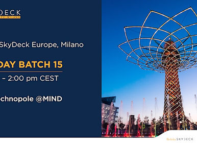 DEMO DAY BATCH 15: UN NUOVO EVENTO PER BERKELEY SKYDECK EUROPE