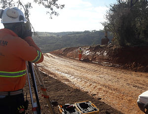 As Built de terraplenagem e obras