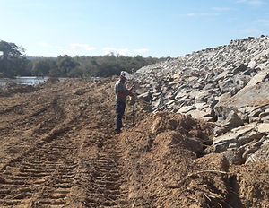 As Built de terraplenagem e obras