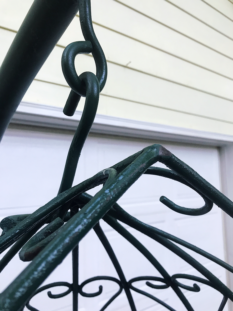 Thumbnail: Wrought Iron Hanging Egg Chair Swing & Stand 