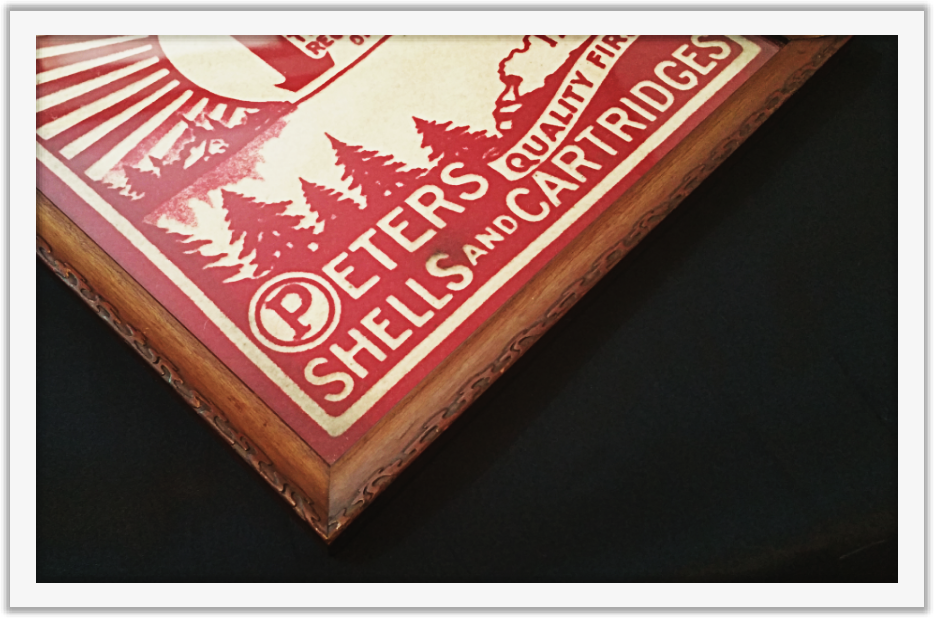 Thumbnail: Vintage Peters Gun Co. Counter Felt Advertisement