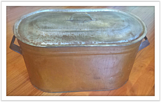 Thumbnail: Rare Antique Monarch Ware Brand Copper Boiler