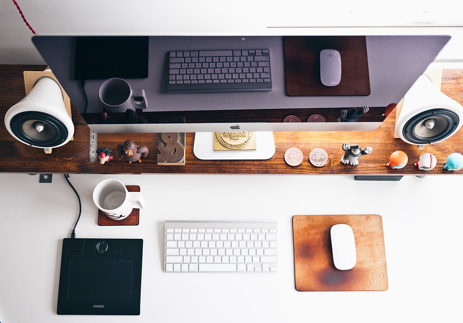 Graphic Designer Desk