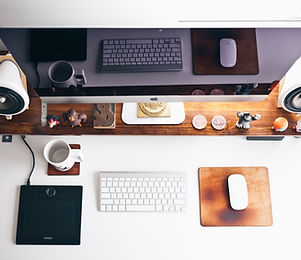 Graphic Designer Desk