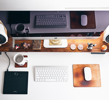 Graphic Designer Desk