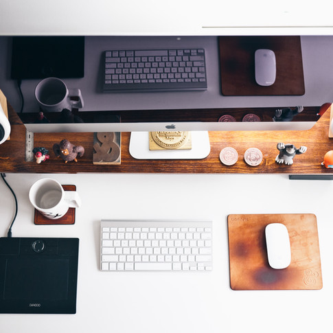 Graphic Designer Desk