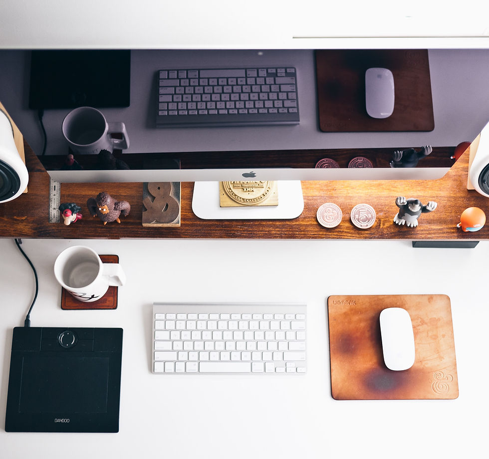 Graphic Designer Desk