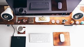 Graphic Designer Desk