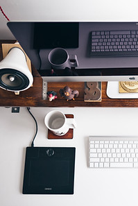 Graphic Designer Desk