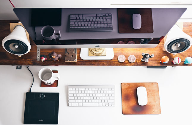 Graphic Designer Desk