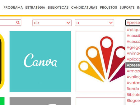 Pesquisar ferramentas em função do tipo de trabalho