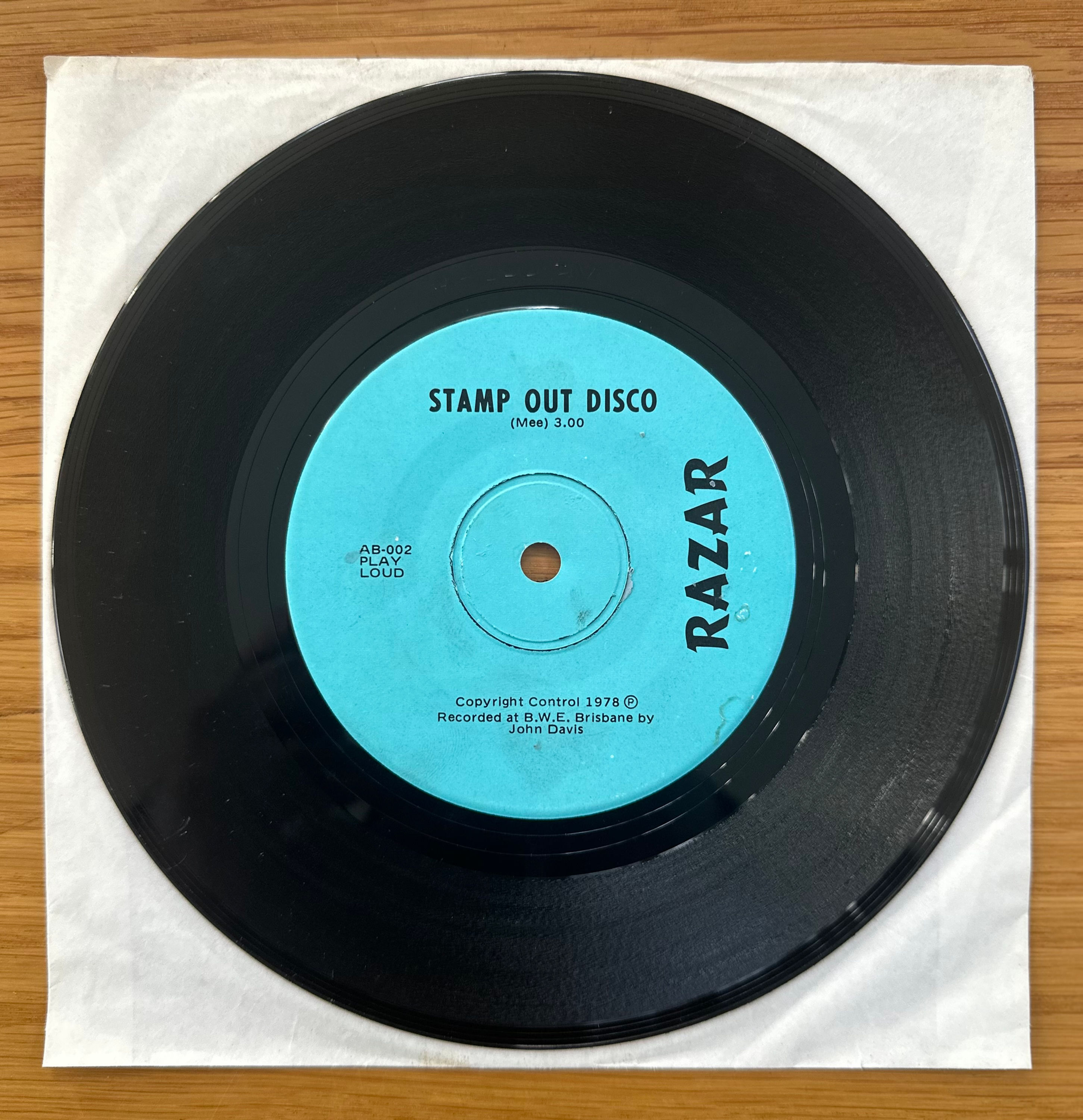 RAZAR - Stamp Out Disco/Task Force