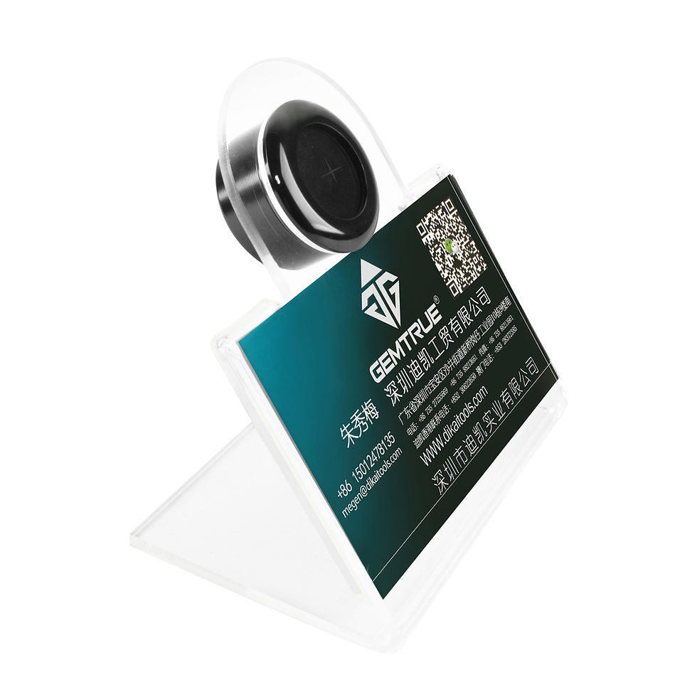 Thumbnail: DK21618 – Single Diamond Display Holder with Acrylic Stand & Reversible Cushion